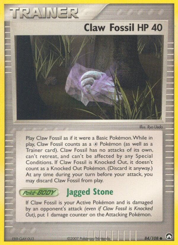 Claw Fossil Item