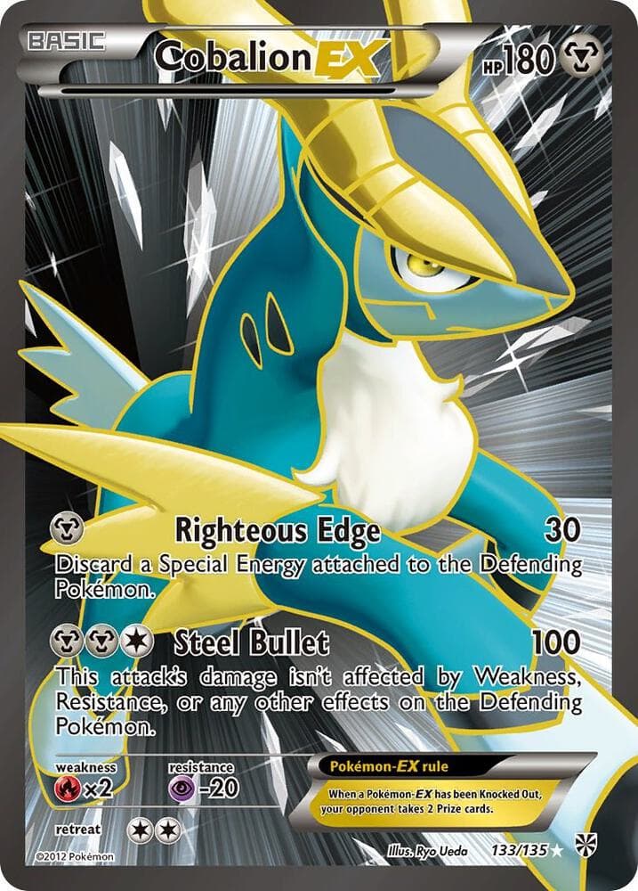 Cobalion EX 133 Full Art Basic