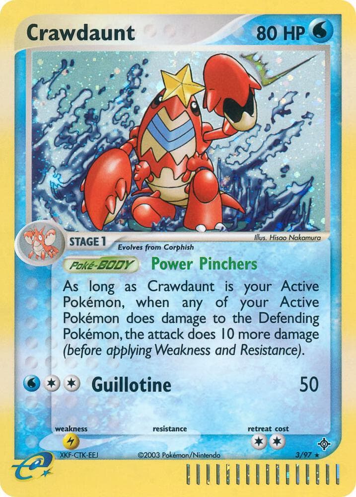 Crawdaunt Stage 1