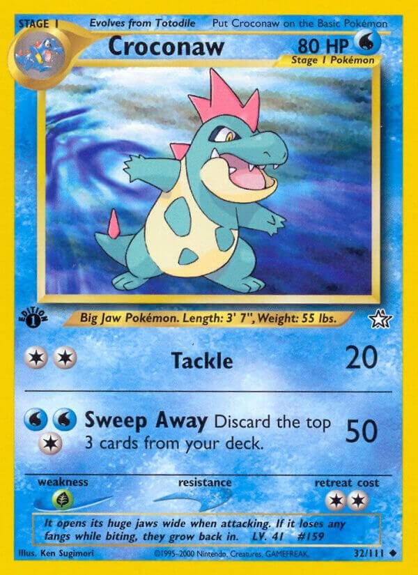 Croconaw Stage 1
