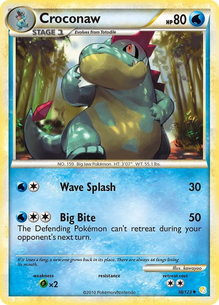 Croconaw Stage 1