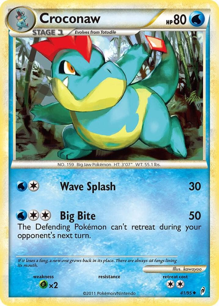 Croconaw Stage 1