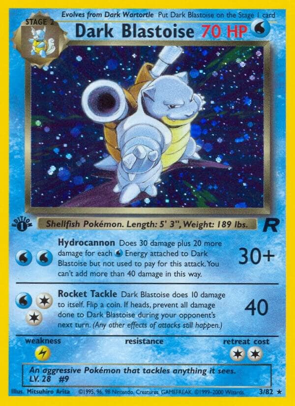 Dark Blastoise Stage 2