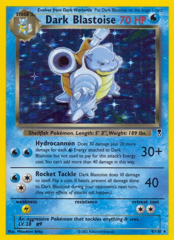 Dark Blastoise Stage 2