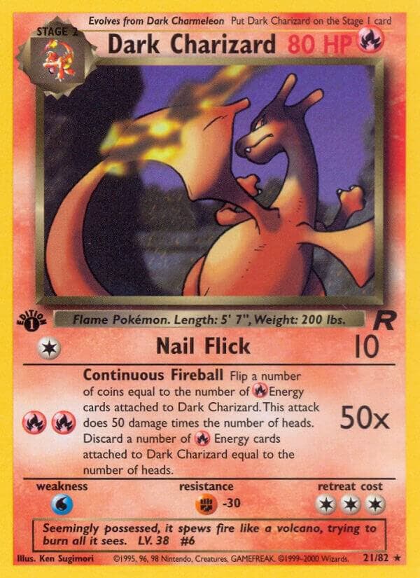 Dark Charizard 21 Stage 2