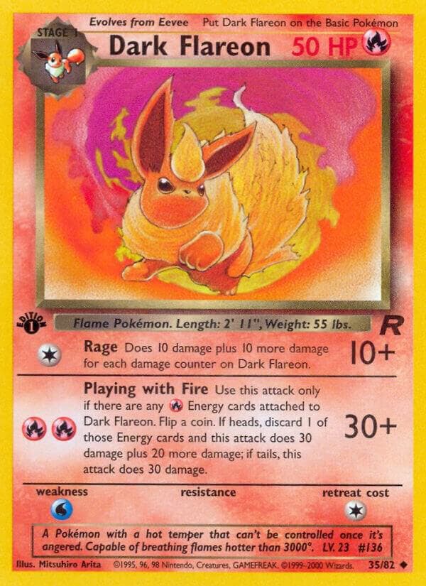 Dark Flareon Stage 1