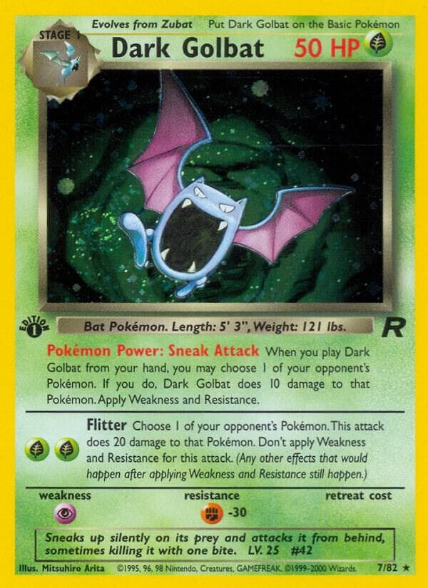 Dark Golbat Stage 1