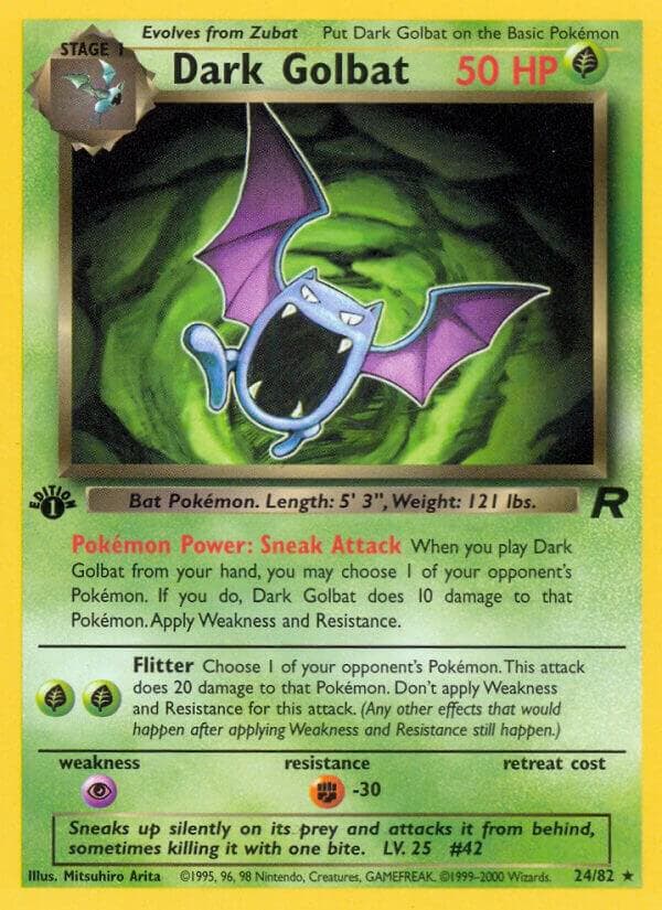 Dark Golbat 24 Stage 1