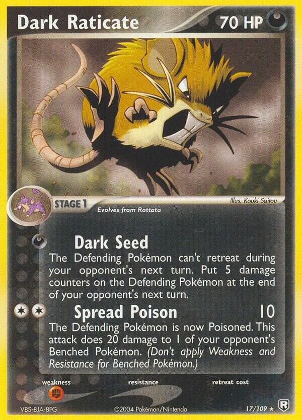 Dark Raticate Stage 1
