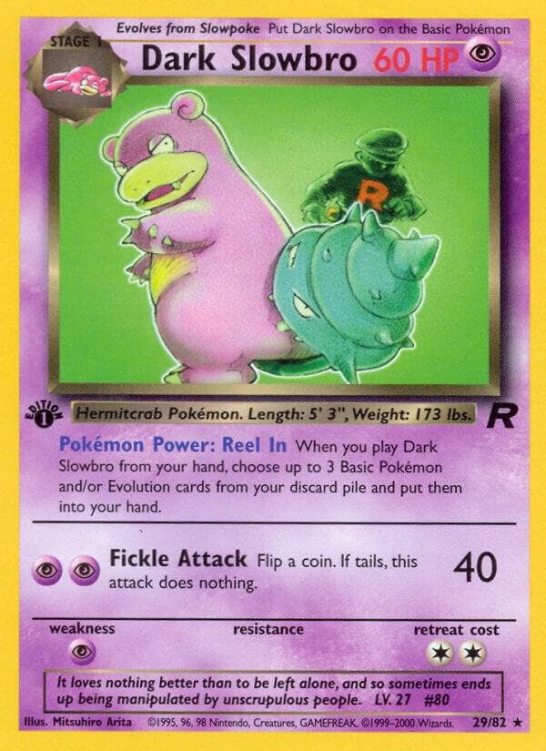 Dark Slowbro 29 Stage 1