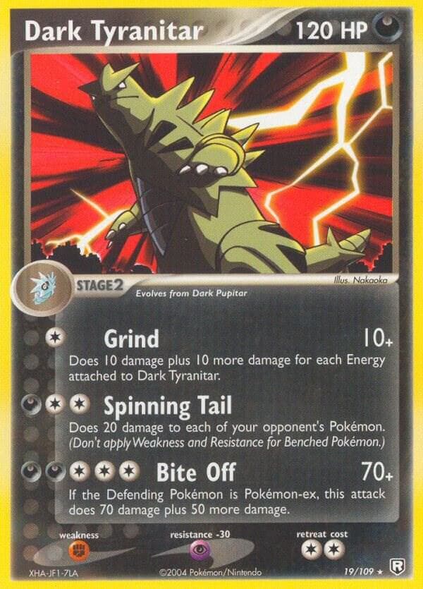 Dark Tyranitar Stage 2