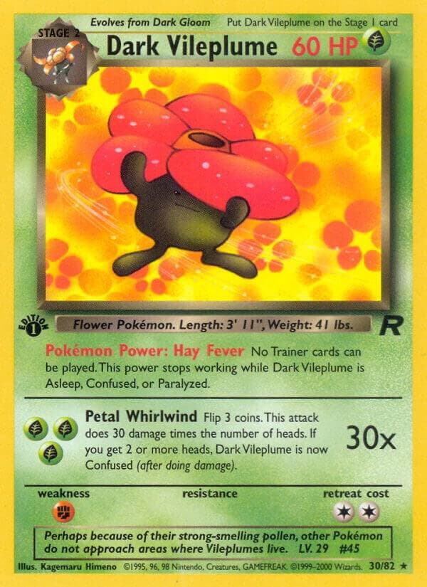 Dark Vileplume 30 Stage 2