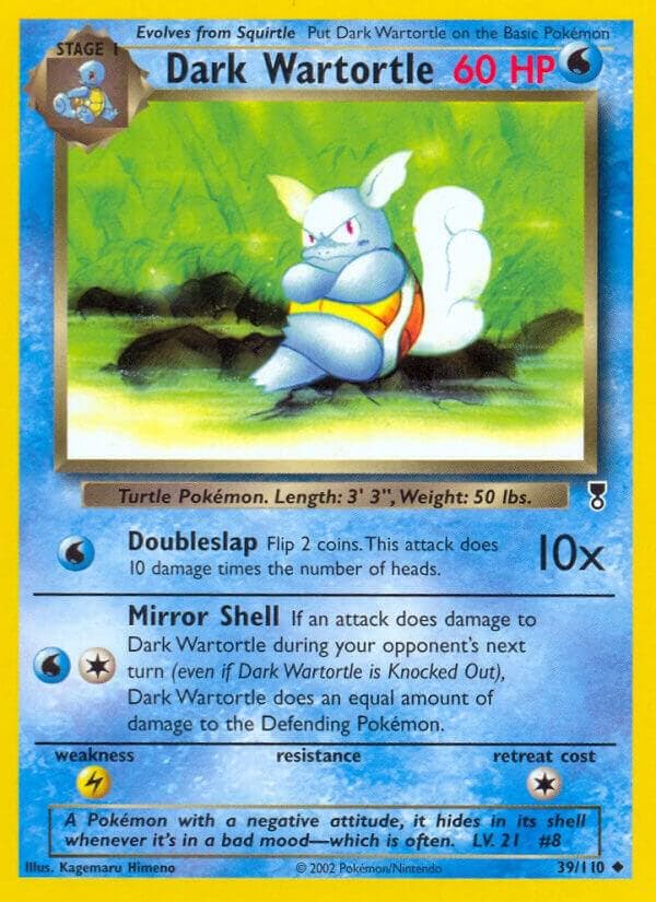 Dark Wartortle Stage 1