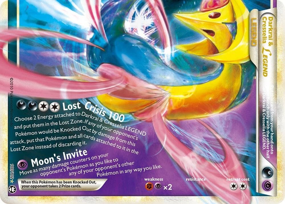 Darkrai and Cresselia Legend Bottom LEGEND