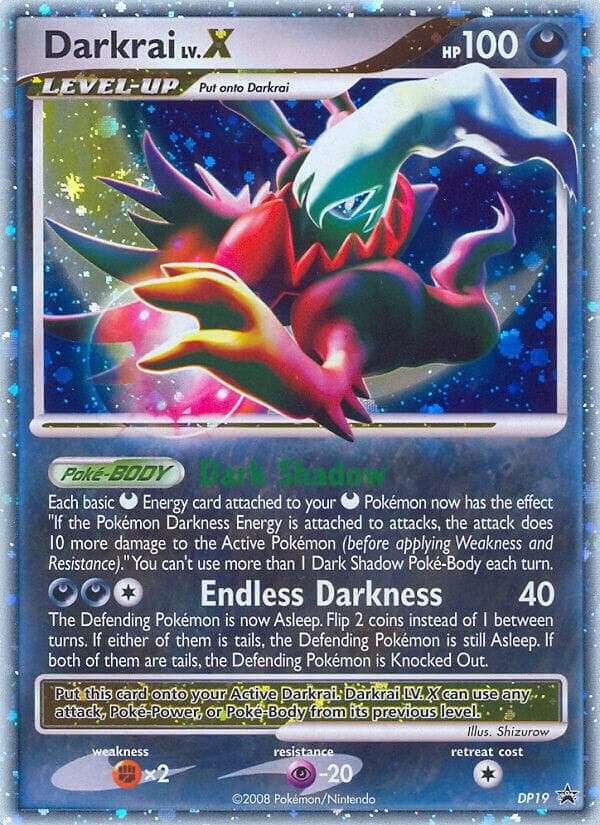 Darkrai LVX DP19 Level-Up