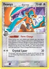 Deoxys Delta Species Normal Forme Basic