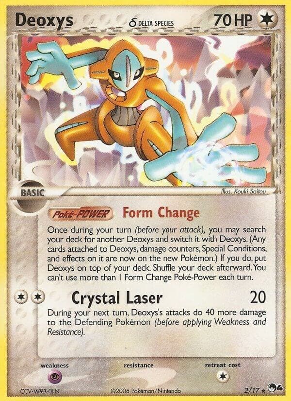 Deoxys Delta Species Basic