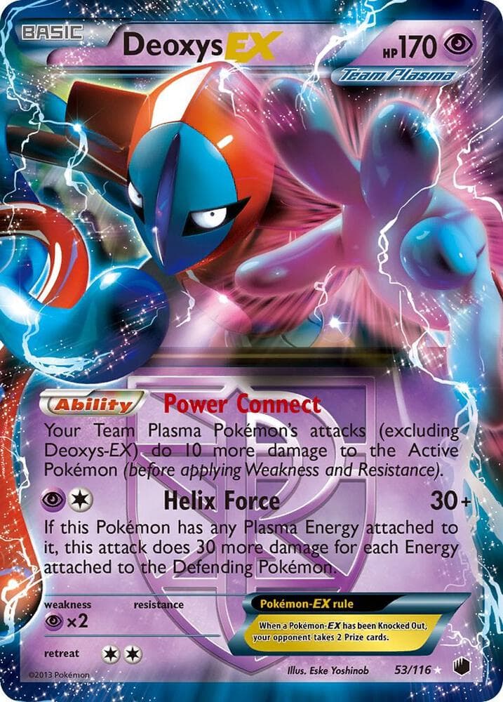 Deoxys EX Team Plasma Basic