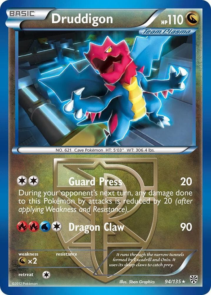 Druddigon Team Plasma Basic