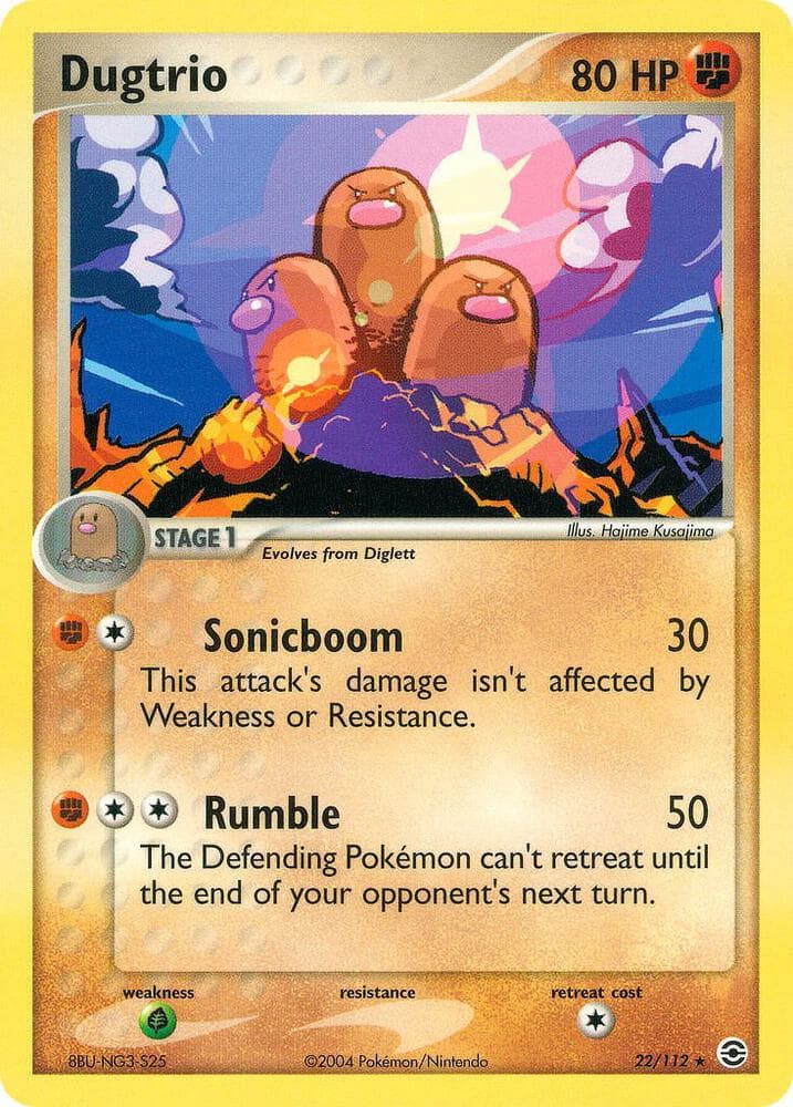 Dugtrio Stage 1