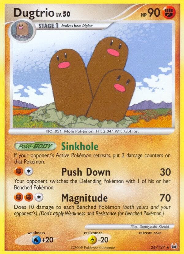 Dugtrio Stage 1