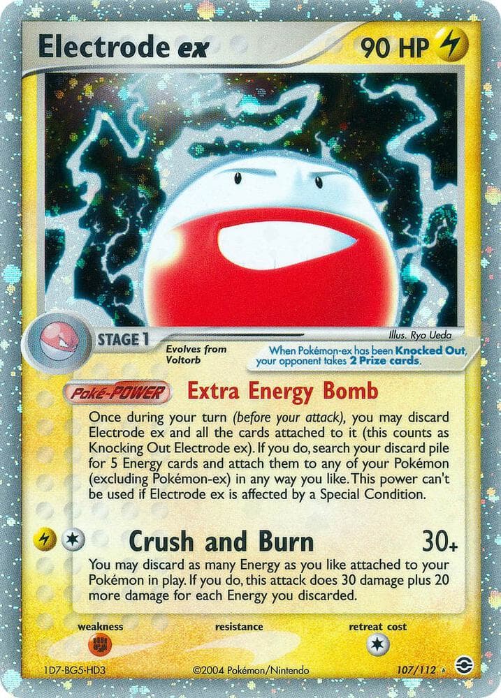 Electrode ex Stage 1