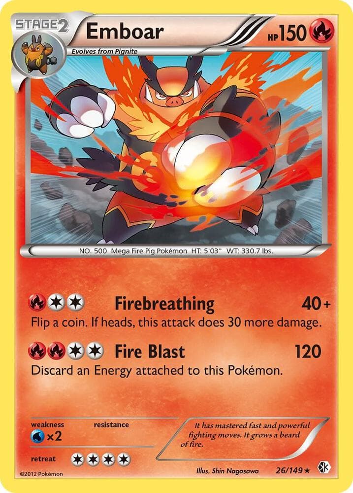 Emboar Stage 2