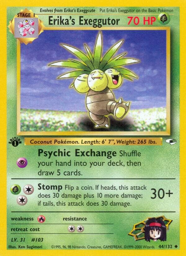 Erika's Exeggutor Stage 1