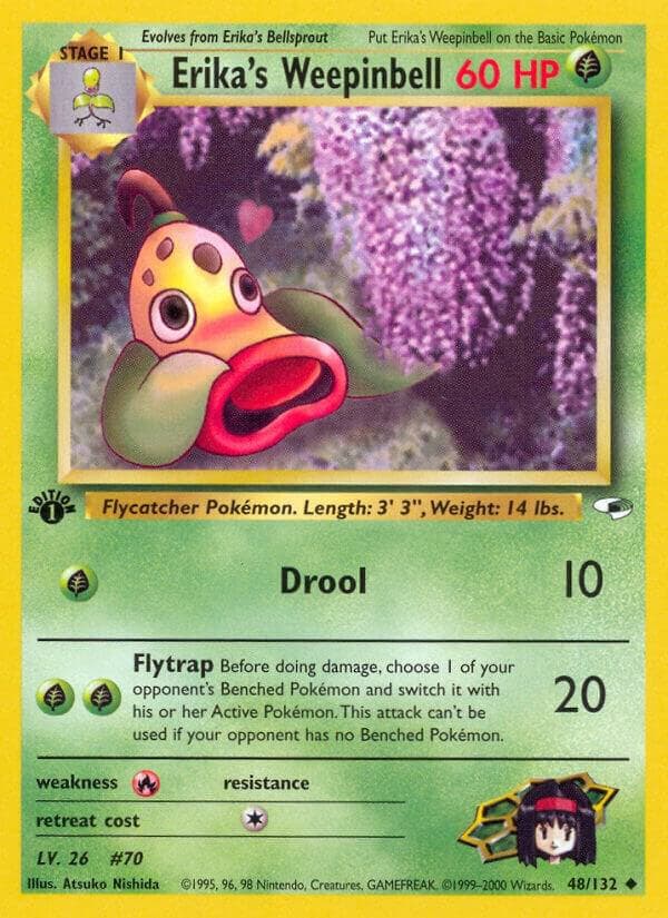 Erika's Weepinbell Stage 1