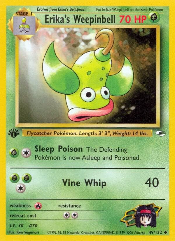 Erika's Weepinbell Stage 1