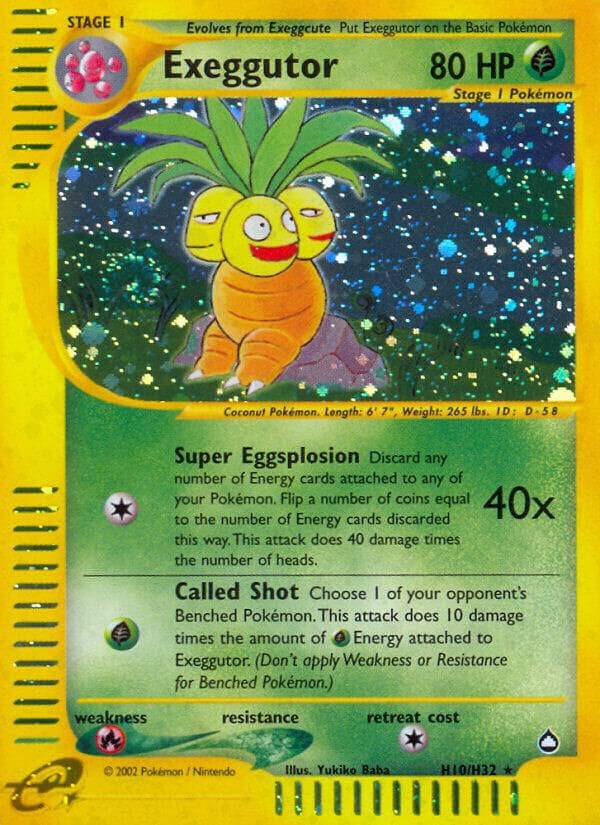 Exeggutor H10 Stage 1