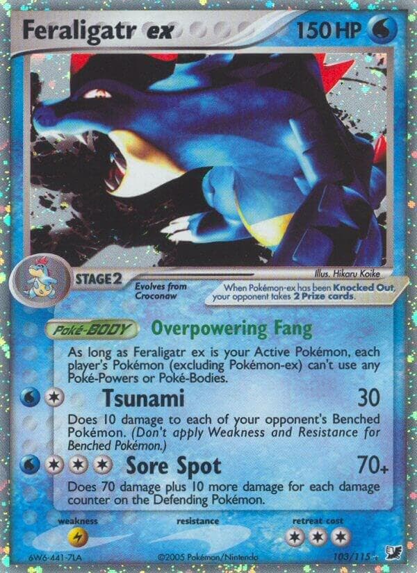 Feraligatr ex Stage 2