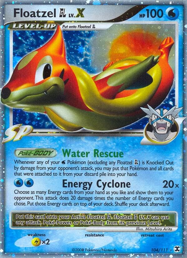 Floatzel GL LvX Level-Up · SP