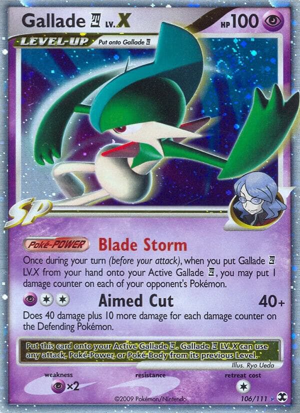 Gallade E4 LvX Level-Up · SP