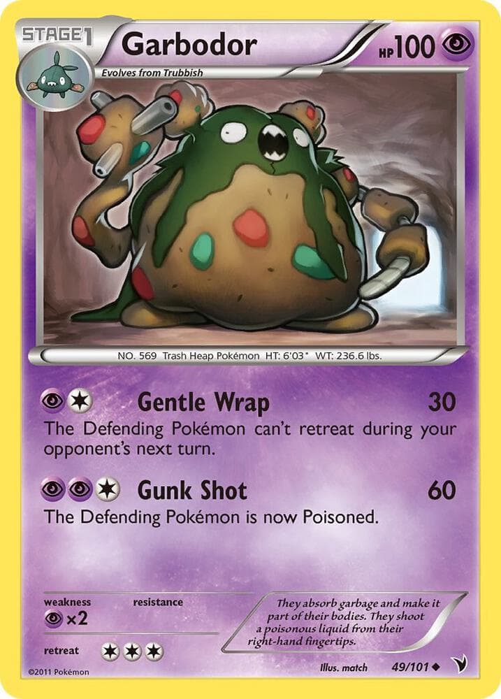 Garbodor Stage 1