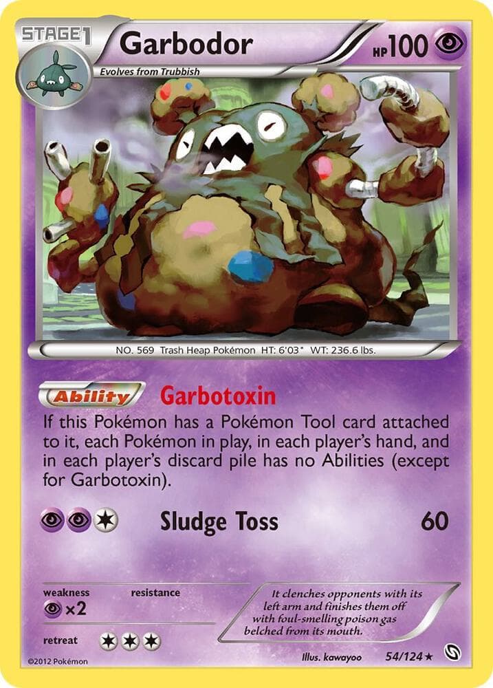 Garbodor Stage 1