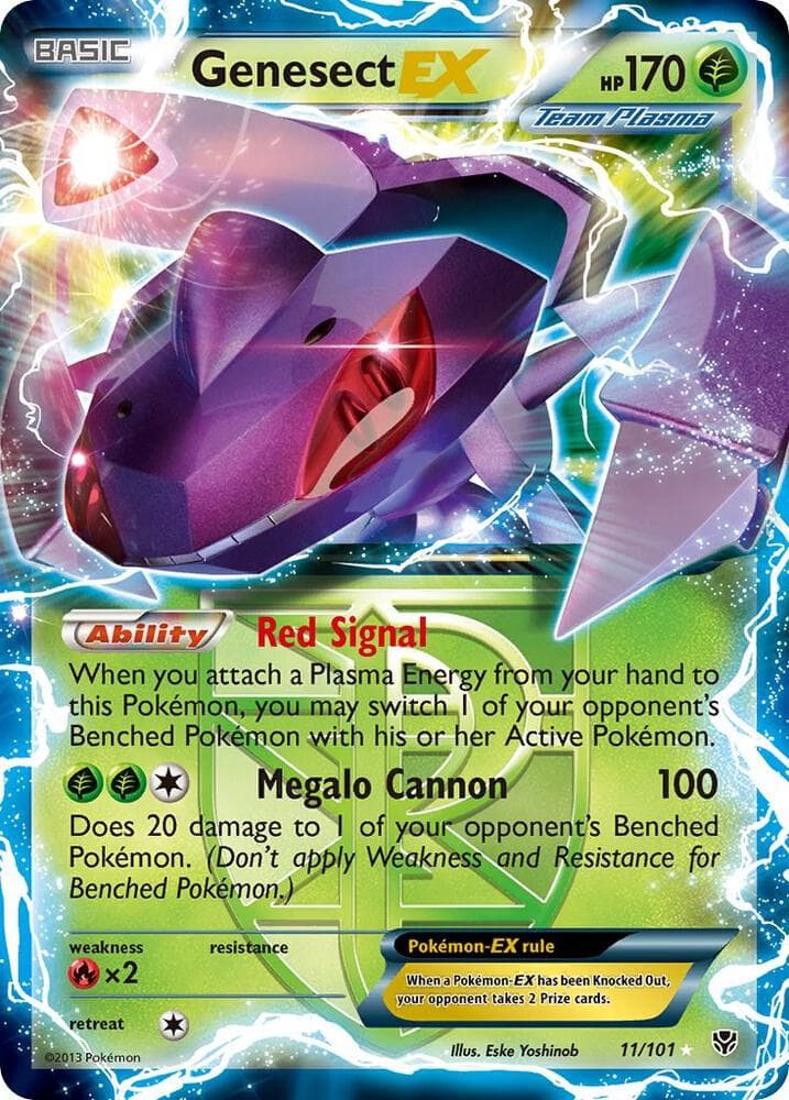 Genesect EX Team Plasma Basic