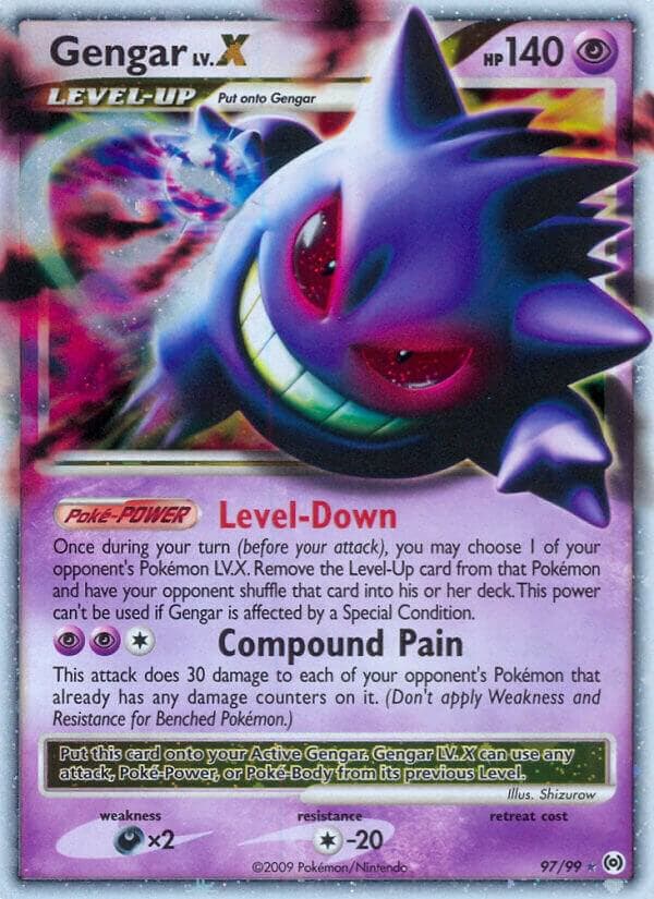 Gengar LvX Level-Up