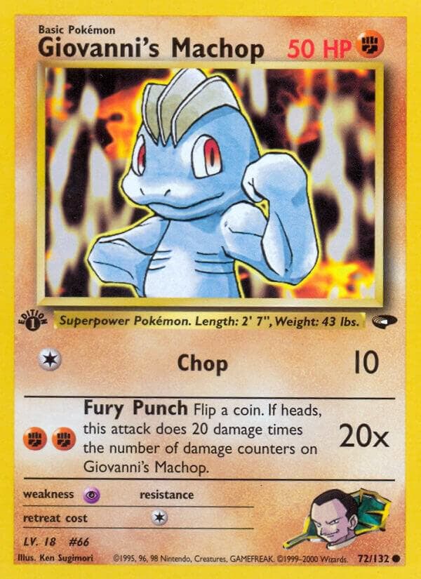 Giovanni's Machop Basic