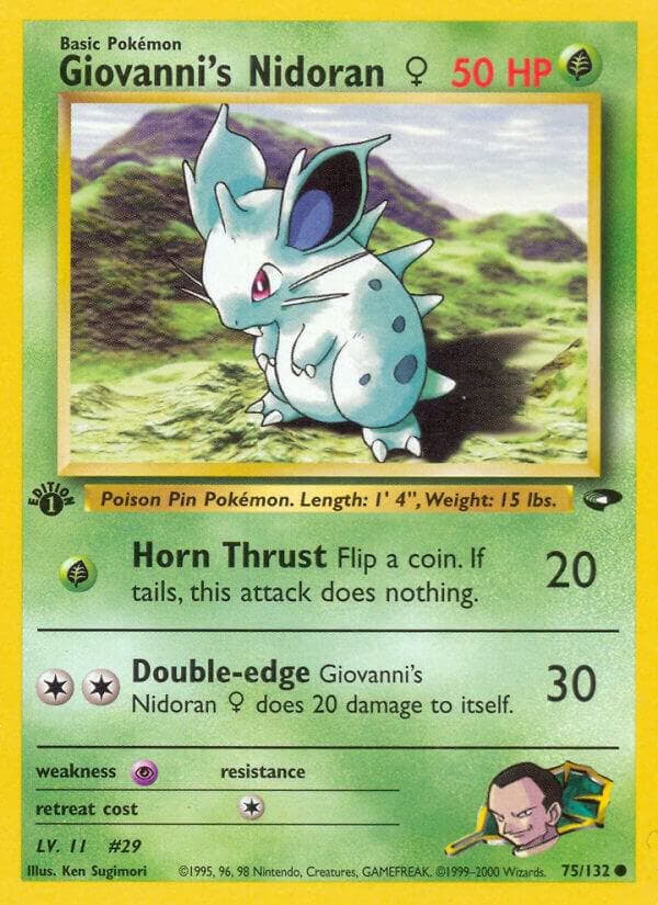 Giovanni's Nidoran ♀ Basic