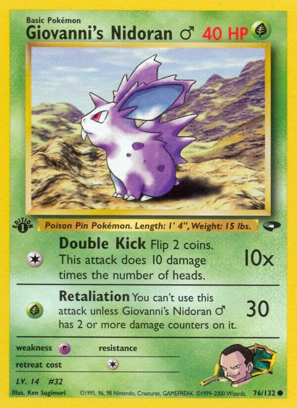 Giovanni's Nidoran ♂ Basic