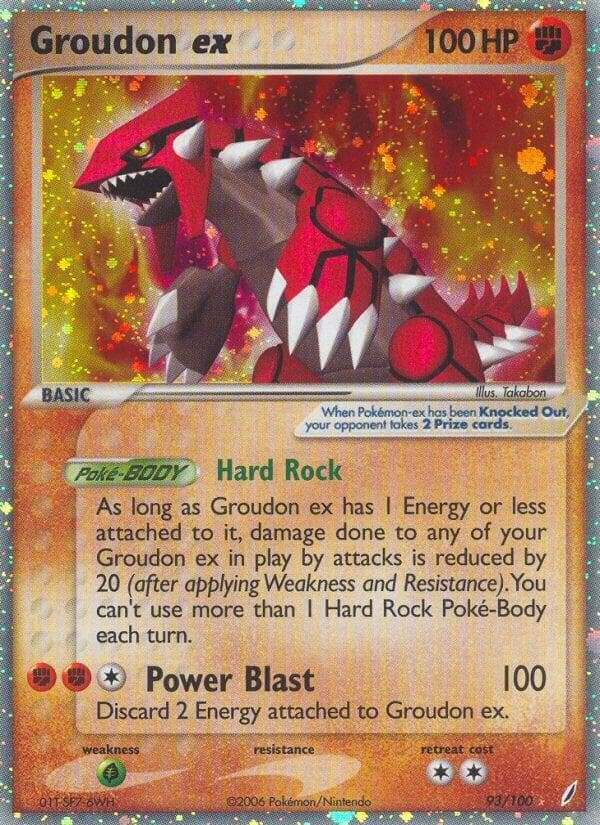 Groudon ex Basic