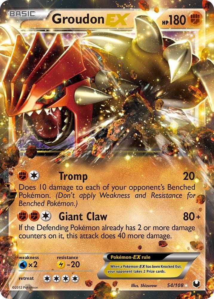 Groudon EX Basic