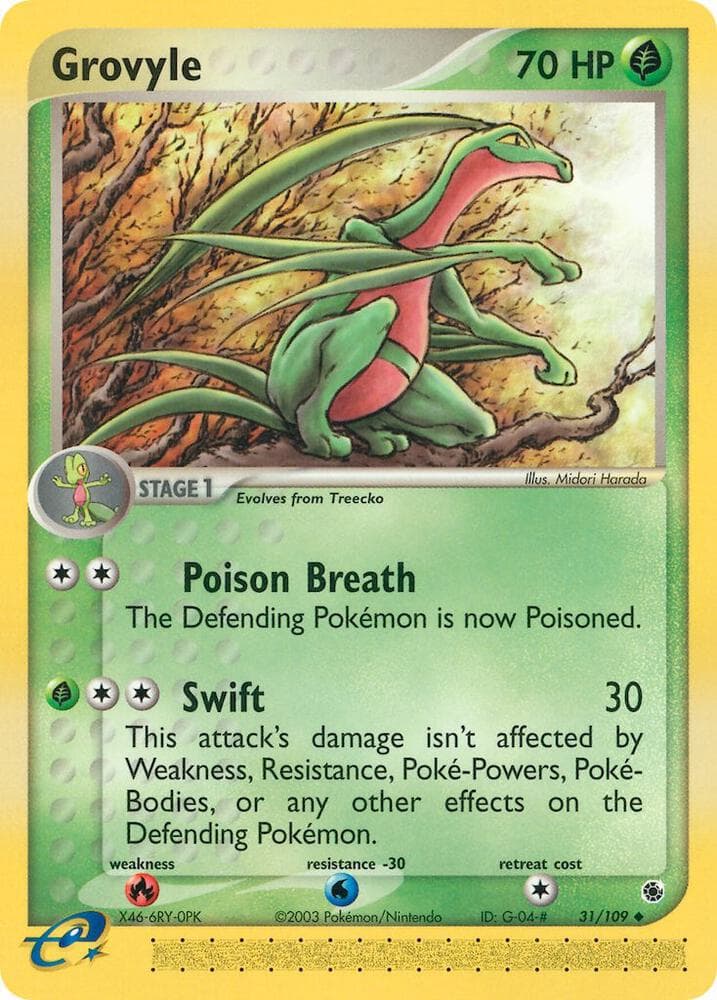Grovyle Stage 1