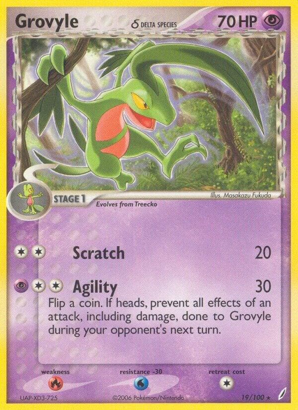 Grovyle Delta Species Stage 1