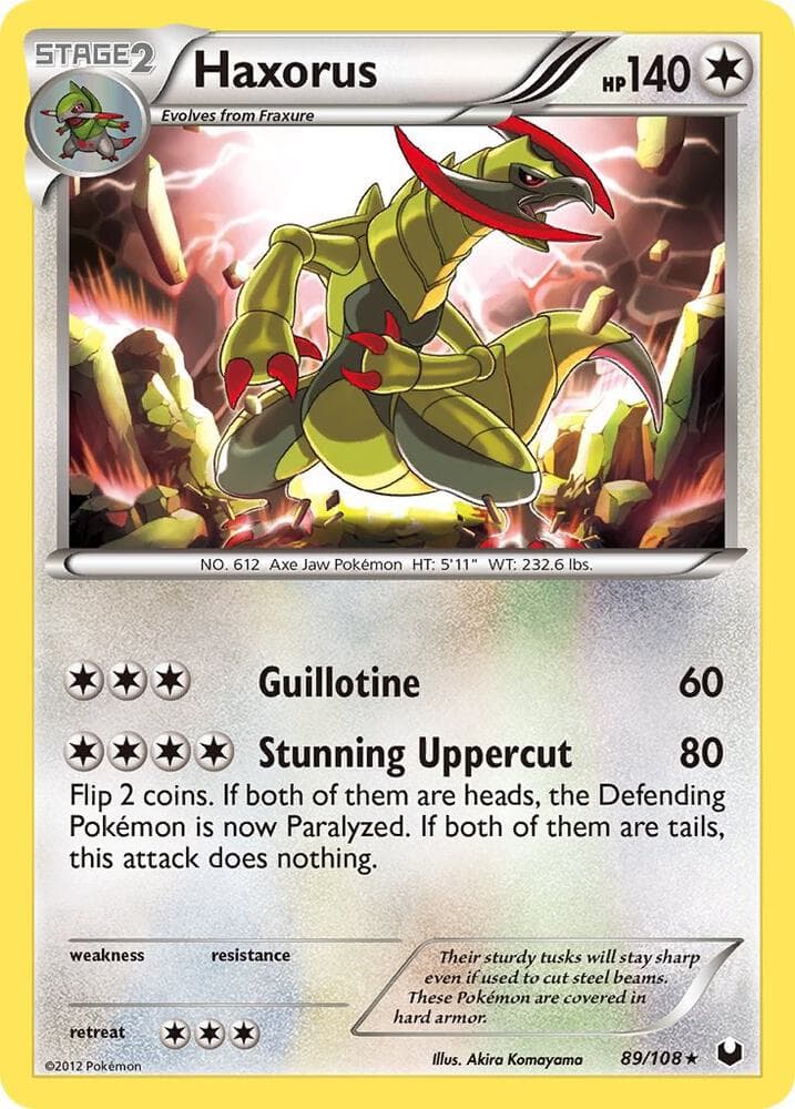 Haxorus Stage 2