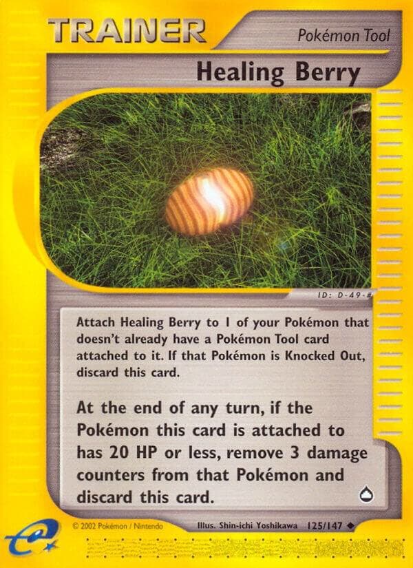 Healing Berry Pokémon Tool