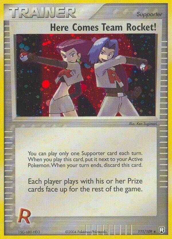 Here Comes Team Rocket Supporter