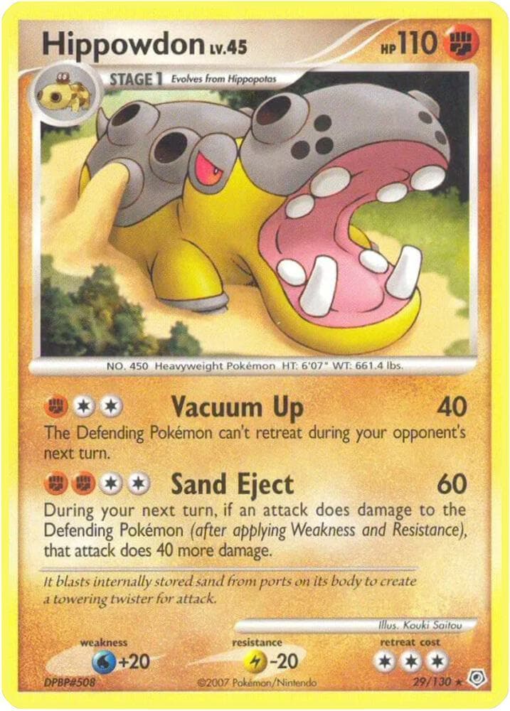 Hippowdon Stage 1