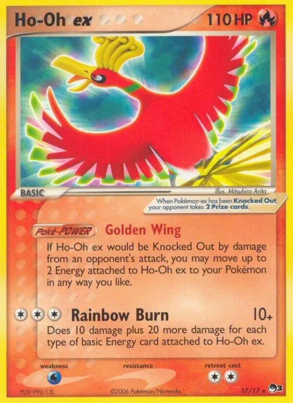 Ho Oh ex Non Holo Basic
